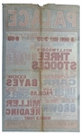 Large 24.75 x 39.75 Poster From June 1939 Advertising The Three Stooges Show at the Blackpool Palace in England -- Curly Misspelled as Curley